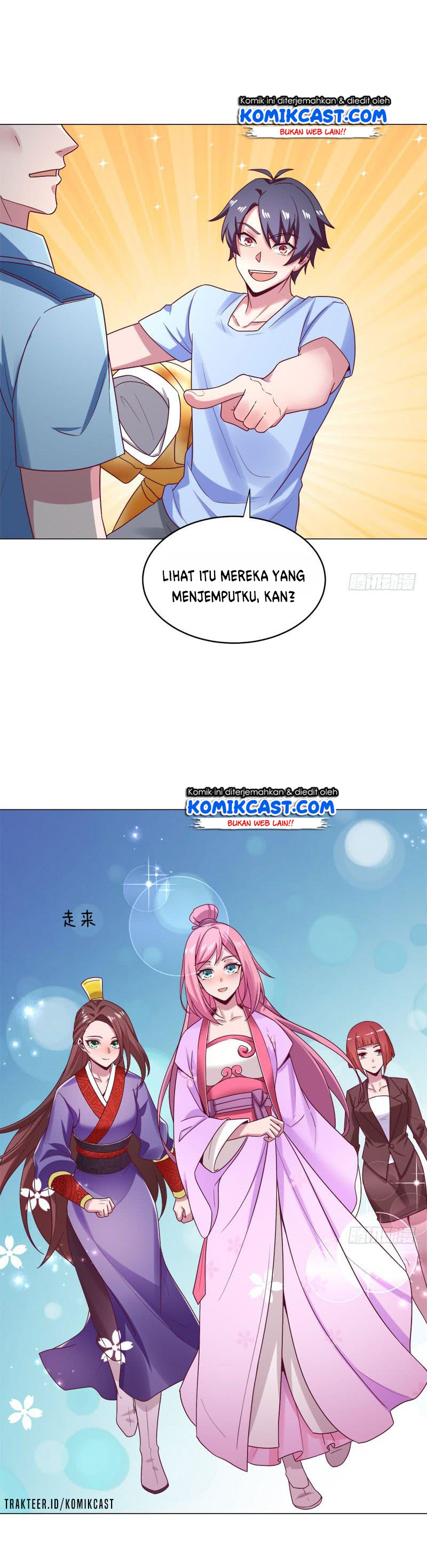 Carrying The Goddess Along Chapter 32 Gambar 12